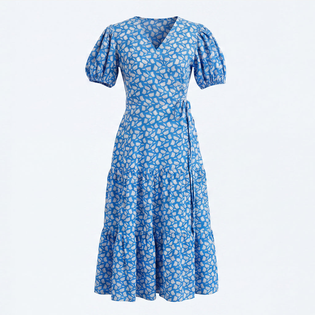 Neelkamal Wrap Dress