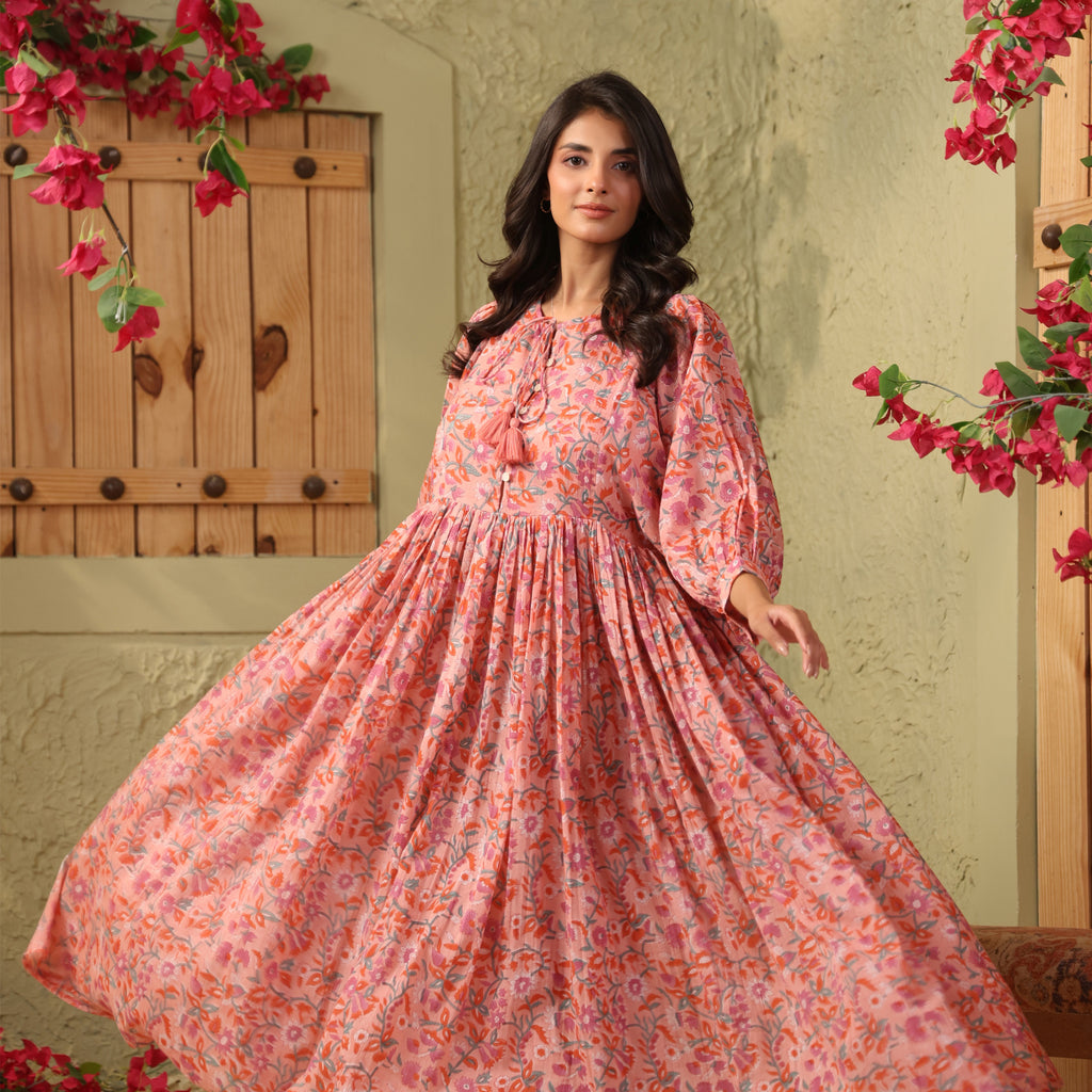 Phulwari Midi Dress