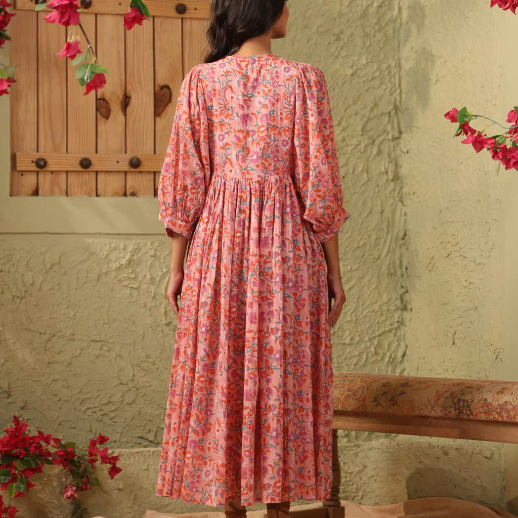 Phulwari Midi Dress