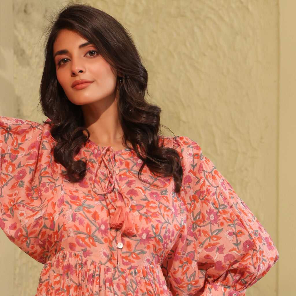 Phulwari Midi Dress